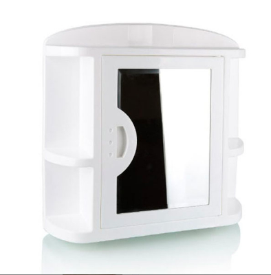 Bathroom Cabinet with Mirror and Multiple Shelves