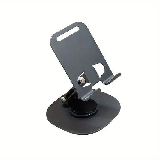 High Quality Metal Mobile Holder Stand Tablet DP 360 Rotatable Adjustable Foldable Cell Base Desktop Phone Holder for Bed Rotatable Tablet Holder Stable For Bedrooms Homes Dining Rooms Telescopic Folding Stable Anti Fall Creative